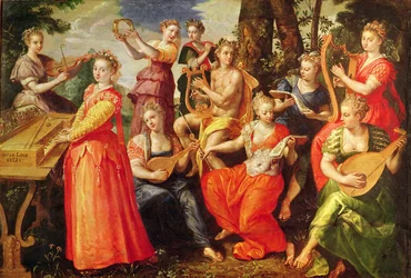 Apollon et les Muses